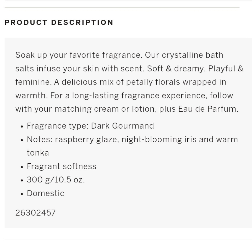 ๐ฅFIRE 50% OFF SALE ๐ฅ๐๐งด NWTโผ๏ธ VS TEASE Set of Bath Crystals & Body Cream - Picture 4 of 11
